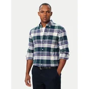Tommy Hilfiger Srajca Hero Flannel MW0MW44592 Zelena Regular Fit