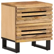 Nocni ormaric 40 x 34 x 46 cm od masivnog grubog drva manga