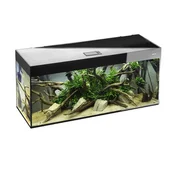 Aquael akvarij Glossy ST 150 Day&Night, črn - 405 L/150 x 50 x 63 cm