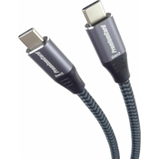 PremiumCord USB-C to USB-C Braided 0,5 m USB kabel