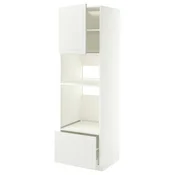 METOD / MAXIMERA Visoki element za ugradne uredaje, bela/Stensund bela, 60x60x200 cm