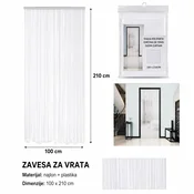 KMT Zavesa za vrata, Bela