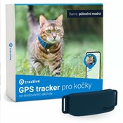 Tractive GPS sledilnik za mačke - polnočna modra
