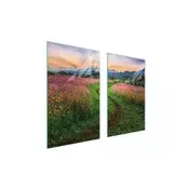 shumee STEKLENA ZAŠČITNA PLOŠČA ZA ŠTEDILNIK 75x52