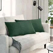 Jastucici za sofu 2 pcs Tamnozelena 80 x 40 cm Kordura tekstil