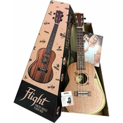 FLIGHT CONCERT UKULELE NUC310 set torba, tuner, akordi