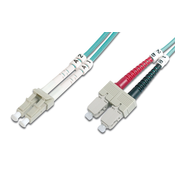 Fiber Optic Multimode Patch Cord, OM 3, LC / SC