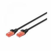Digitus DK-1617-010/BL kabel za umrežavanje Crno 1 m Cat6 U/UTP (UTP)