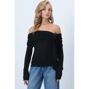 Trend Alacati Stili Ženska bluza Alc-X14558, Crna