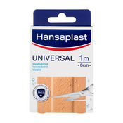 Hansaplast Universal Waterproof Plaster set: obliži velikosti 10x6 cm 10 kos
