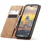 Eleganten preklopni ovitek z denarnico in žepom za iPhone 14 Pro