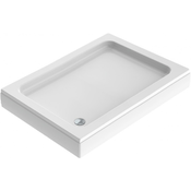 Armal tuš kad za prhanje Leon 90x75x21, pravokotna, z oblogo, brez sifona
