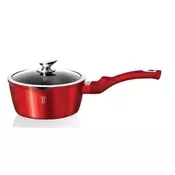 Berlingerhaus Lonec s pokrovom z marmorno površino BH 1525 16 cm bordo kovinska linija