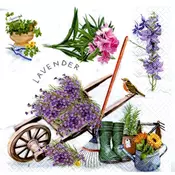 Serviete za decoupage Gardening - 1 kos