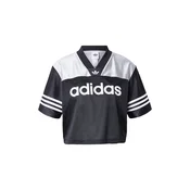 Dres adidas Crop Jersey Black/ Grey Two/ White L