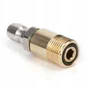 Rosfix Adapter Hitro Spojka 1/4 INOX For M18x1.5 M – Nadomestni Del Za Visokotlačni Čistilnik Lavor Vertigo 26 In Kärcher HD HDS | 250 Bar, Mosičnik, (5000222885)