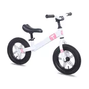 MegaFavorit Balance BIKE 12” bicikl bela/roza i bela/ljubicasta