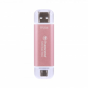 TRANSCEND 512GB SSD ESD310P Pink TS512GESD310P