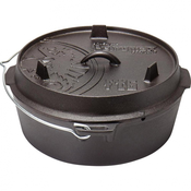 Petromax Petromaks Camping lonec za ogenj ft6-t Dutch Oven ravno dno 1 kos ft6-t zlitina