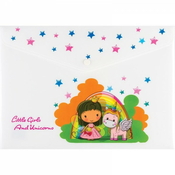 Mapa A4 z gumbom Unicorns