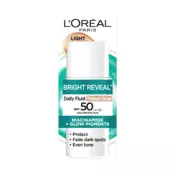LOREAL Paris Tonirani anti-UV fluid protiv tamnih fleka Bright Reveal, Light, 30 ml
