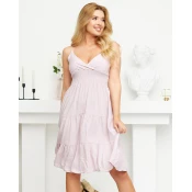 Resti Purple ladies delicate dress above the knee - Clothing