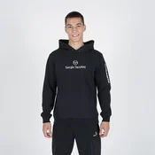 Sergio Tacchini Muški duks sa kapuljacom Jack, Crni