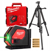 Milwaukee CLL-C Linijski laser + Stojalo 120cm