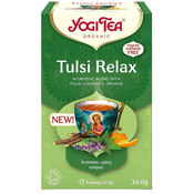 Tulsi Relax Biljni caj, 17 vrecica, Yogi Tea