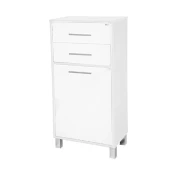 Ceramica Lux Ormaric za kupatilo Atina Bianco, Vertikala 50x120, Korpa
