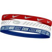 Bend za glavu Nike Metallic Hairbands 3.0 3P - university red/white/game royal