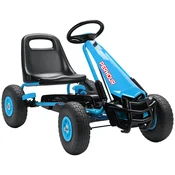 Homestar Otroški pedalni gokart 110x61x62 cm modre barve, (5000227732)