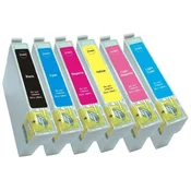 kartuša Epson T0487, CMYK + LC + LM, šest paketov, multipack, alternativni