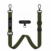 Tech-Protect Rope Crossbody vrvica za mobitelni telefon, khaki