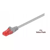 shumee MicroConnect U/UTP CAT6 20m siv, 4-žilni kabel
