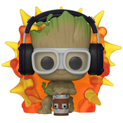Bobble Figure Marvel - I Am Groot POP! - Groot with Detonator