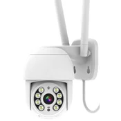 Gembird CAM-IP4MP-T8Y GMB Kamera ,4 MP, microSD, TUYA app Two-way voice, PTZ, Bela