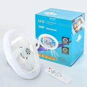 Plafonski LED luster sa ventilatorom