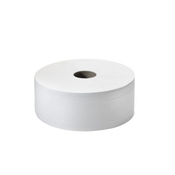 Toalettpapír, T1 rendszer, 2 rétegű, 26 cm átmérő, TORK Universal, fehér