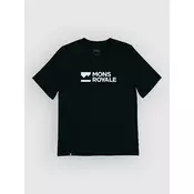 Mons Royale Merino Icon Relaxed Base Layer Top black