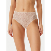 Chantelle Klasične spodnje hlačke z visokim pasom Soft Stretch C11DC9 Bež