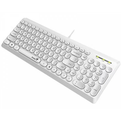 GENIUS Slimstar Q200 USB YU bela tastatura