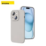 Pisen Maska za mobilni telefon iPhone 15, Siva