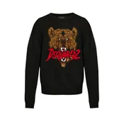 Črn pulover Dsquared2 s potiskom