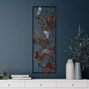 Wallity Zidna dekoracija Kelebek 3, 32 x 90 x 4 cm, Bakarne boje