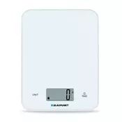 Blaupunkt Kuhinjska tehtnica Blaupunkt FKS401, 10 kg, bele barve, natančnost 1 g, vključene baterije, zaslon na dotik