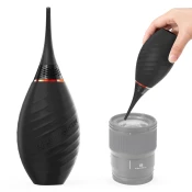K&F Air blower, advanced long nozzle air blowing, black silicone material, surface touch oil,