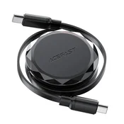 slomart Kabel Acefast C13-03 USB-C - USB-C 60W zložljiv - črn