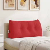vidaXL Poglavni vzglavnik Rdeča 100 x 24 x 50 cm blago