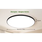 CHNT Plafonska lampa LED, 24 W, Crna